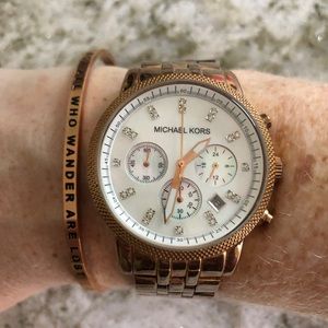 Rose Gold Michael Kors Watch